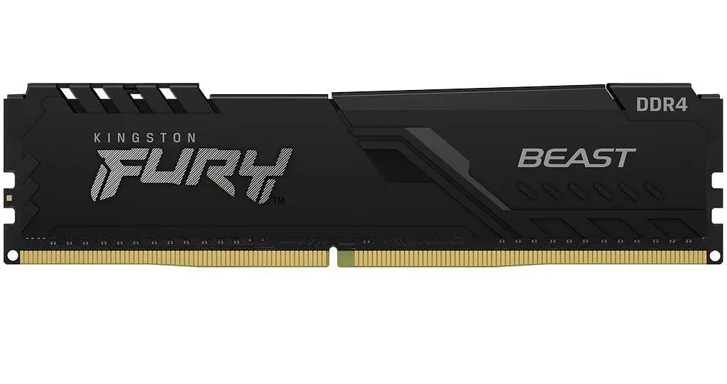 Модуль памятi DDR4 2x16GB/3200 Kingston Fury Beast Black (KF432C16BBK2/32) - фото 5