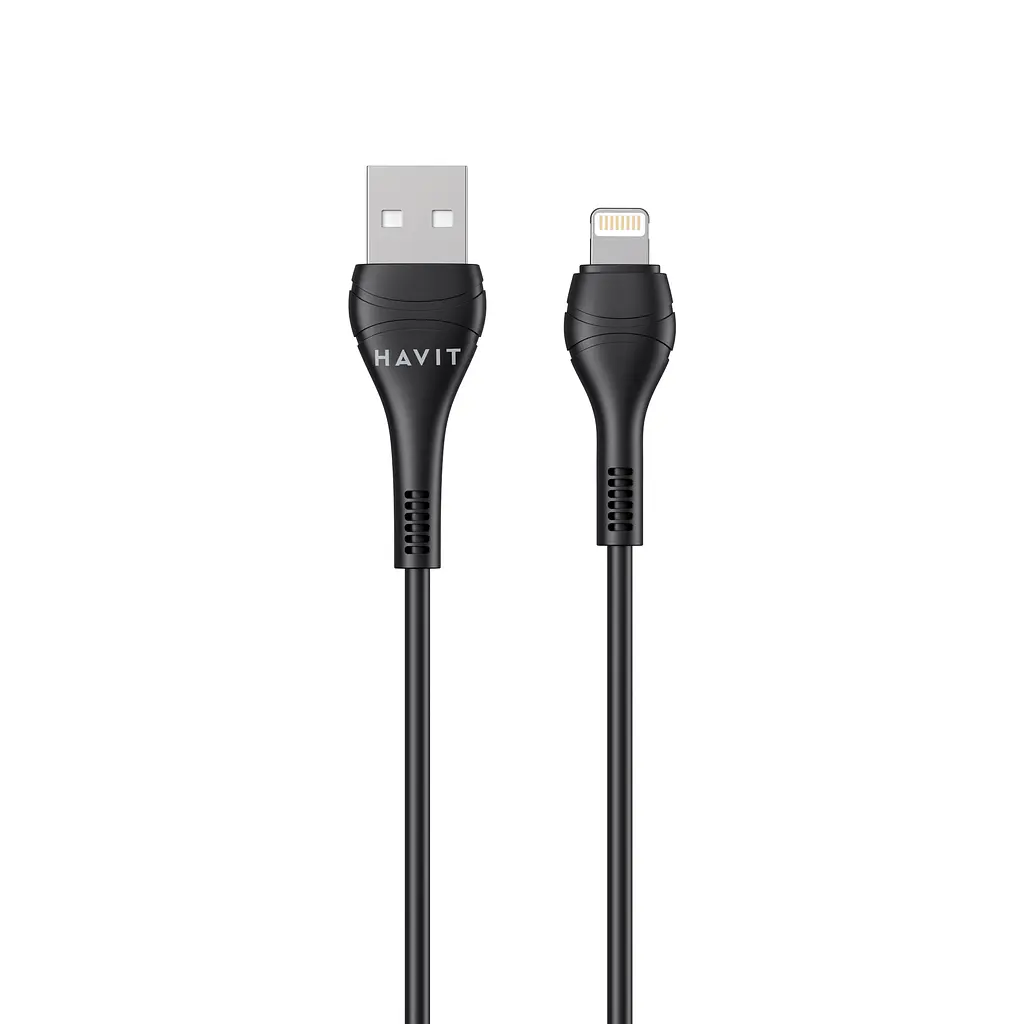 Кабель USB - Lightning HAVIT CB6160-L 2A 1.8м Black HAVIT (28751-000)