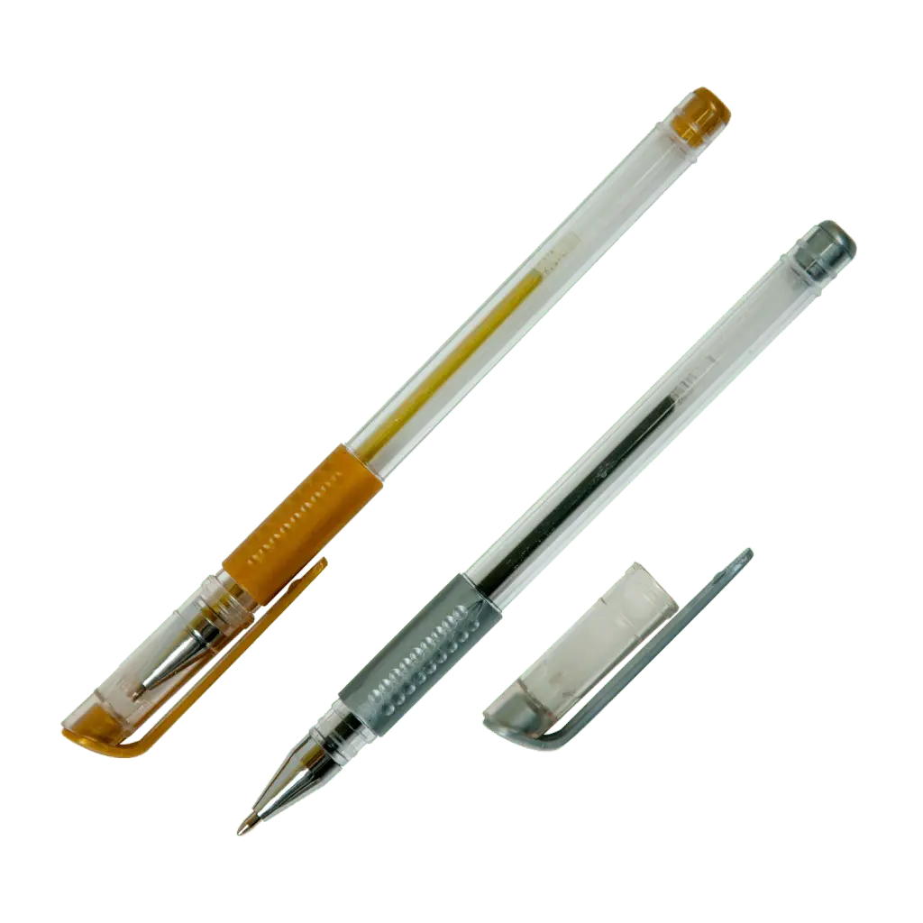 Гелевые ручки ZiBi Metallic 6 шт. (ZB.2203-99) - фото 2