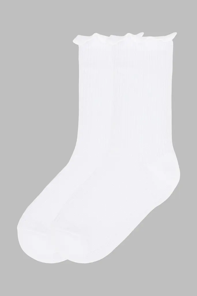 Шкарпетки для дівчинки Premier Socks Рюші 18-20 Білий (4820203340033A) (4820203340033) - фото 3