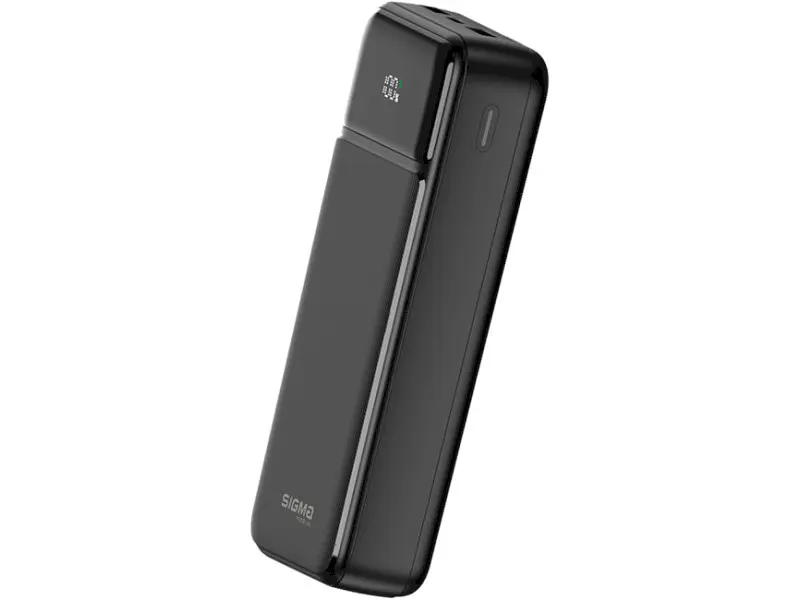 Зовнішній акумулятор (Power Bank) Sigma mobile X-power SI20A4QL 20000mAh Black - фото 4