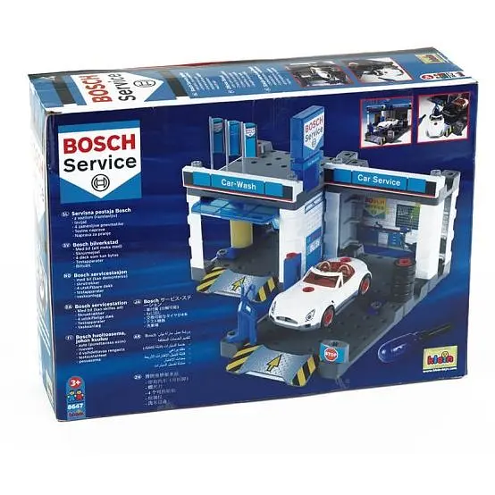 Ігровий набір Bosch Mini Car Service Автосервісна станція з автомийкою (8647) - фото 7