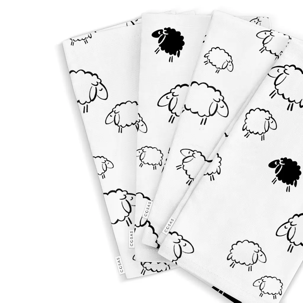 Набір із 4-х серветок 30х30 SHEEP COSAS (4822052067215)