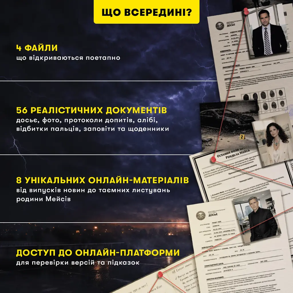 Детективна гра-розслідування «Ціна заповіту» - фото 5
