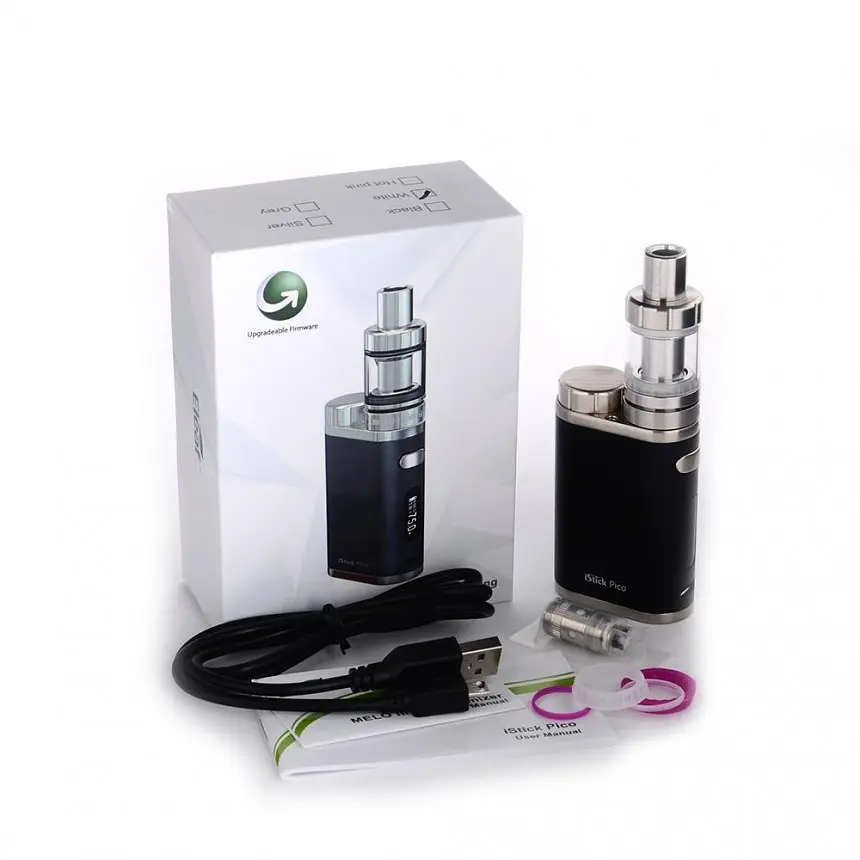 Электронная сигарета Eleaf Istick Pico 75W with Melo 3 Mini Kit Black (sn440) - фото 3