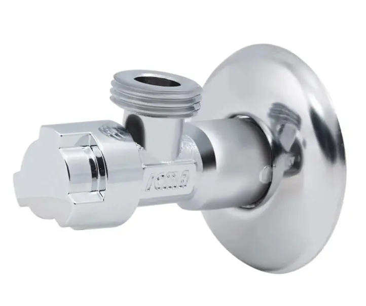Кран приладовий буксовий Icma 1/2" кутовий №519 (90519AD07)