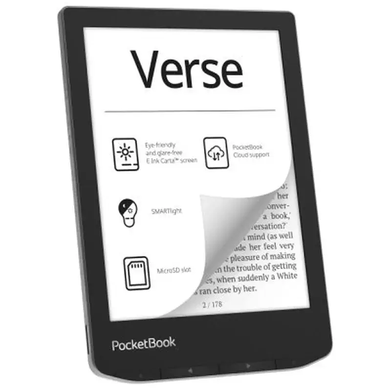 Електронна книга Pocketbook 629 Verse Mist Grey (PB629-M-CIS) - фото 3