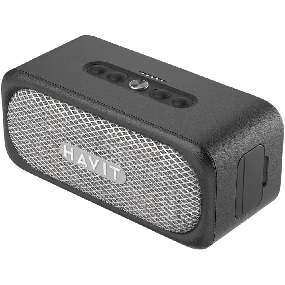 Портативная колонка Havit SK905BT Classic I IPX7 20W black (HV-SK905BT) - фото 3
