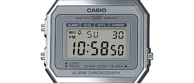 Оригінальні чоловічі годинники наручні стильні якісні японські Casio Collection A700WEM-7AEF - фото 3