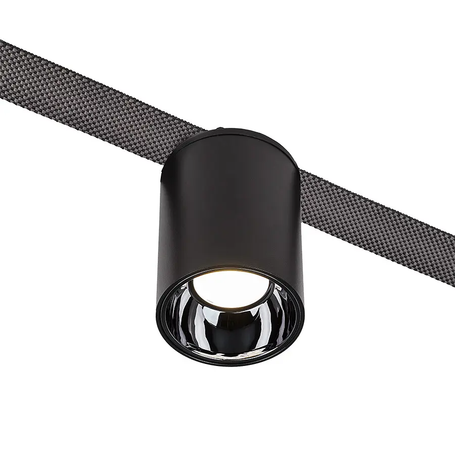 Трековий світильник LED Levistella 78012-BL04, 12W, 4000K, чорний, алюміній, для текстильних трекових систем - фото 3