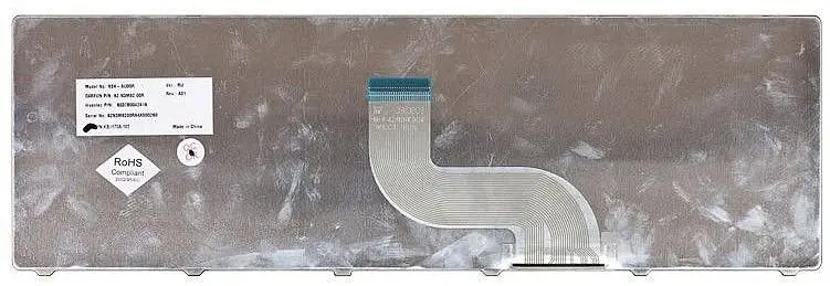 Клавіатура для ноутбука Acer TravelMate 8531, 8531G, 8571, 8571G Чорна - фото 2