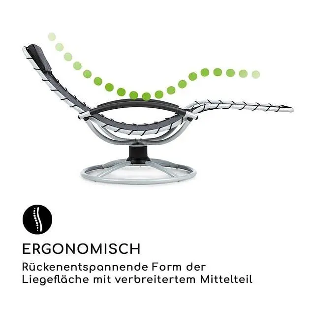 Садовий шезлонг лежак-гойдалка Blumfeldt The Chiller (10032242) - фото 4
