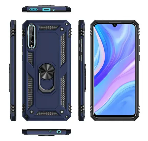 Панель BeCover Military для Huawei P Smart S / Y8p Blue (705561) - фото 2