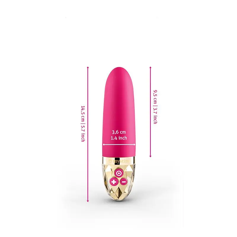 Вібратор Mystim Sleak Freak Pink, 8 режимів, внутрішня та зовнішня стимуляція - фото 4