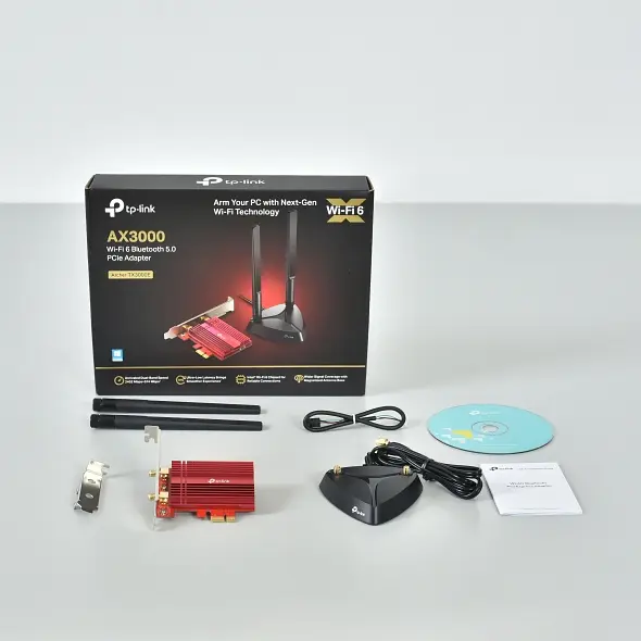 TP-Link WiFi-адаптер TX3000E AX3000 BT5.0 PCI Express - фото 8