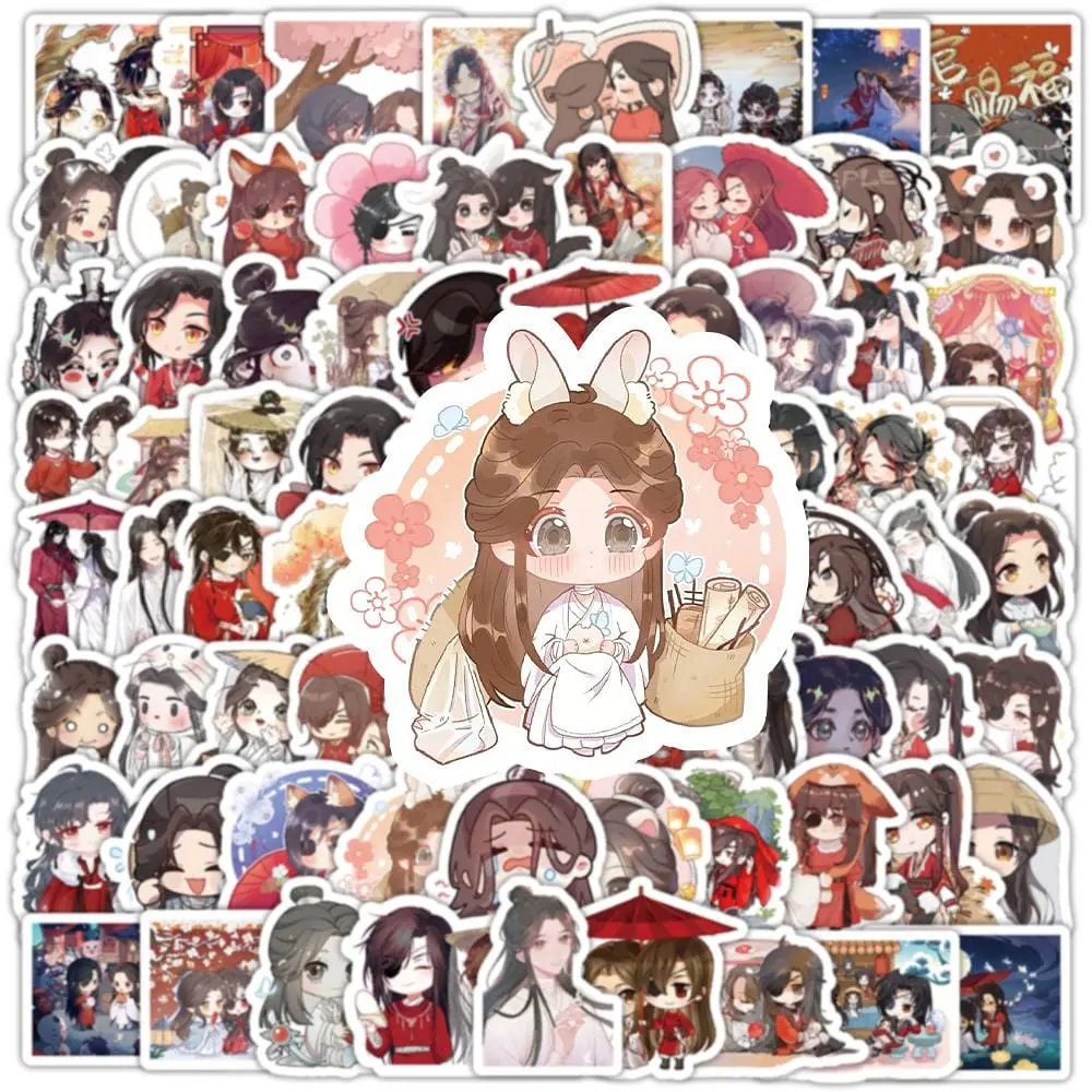 Стикерпак GeekLand Heaven Officials' Blessing 100 штук - фото 7