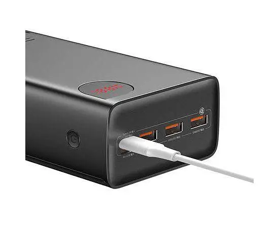АКБ внешний - Умб Baseus Adaman Digital Display 400000 mAh 22.5 W Black (PPAD020001) - фото 8