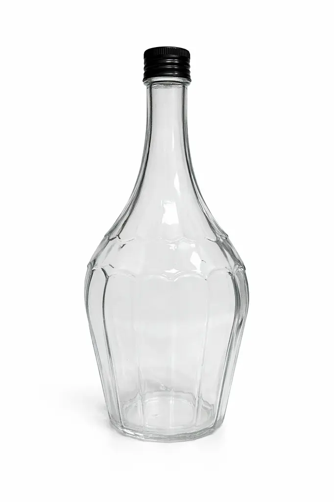 Пляшка EverGlass 2000 мл з металевою кришкою і дозатором