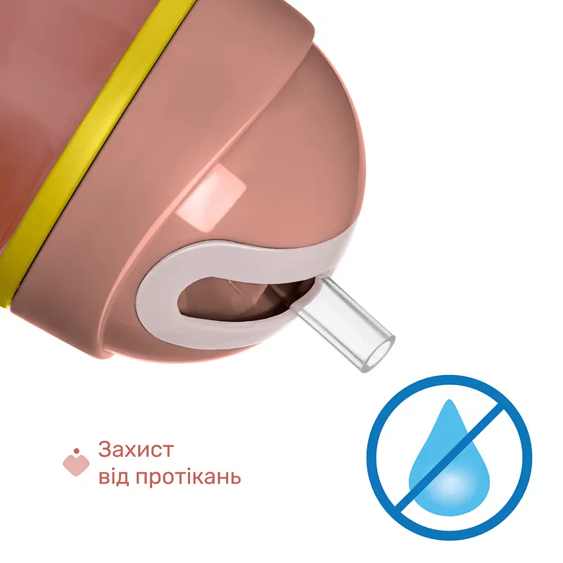 Поїльник непроливайка з трубочкою Chicco Sport Cup 266 мл 14 м+ кораловий (06991.15) - фото 7