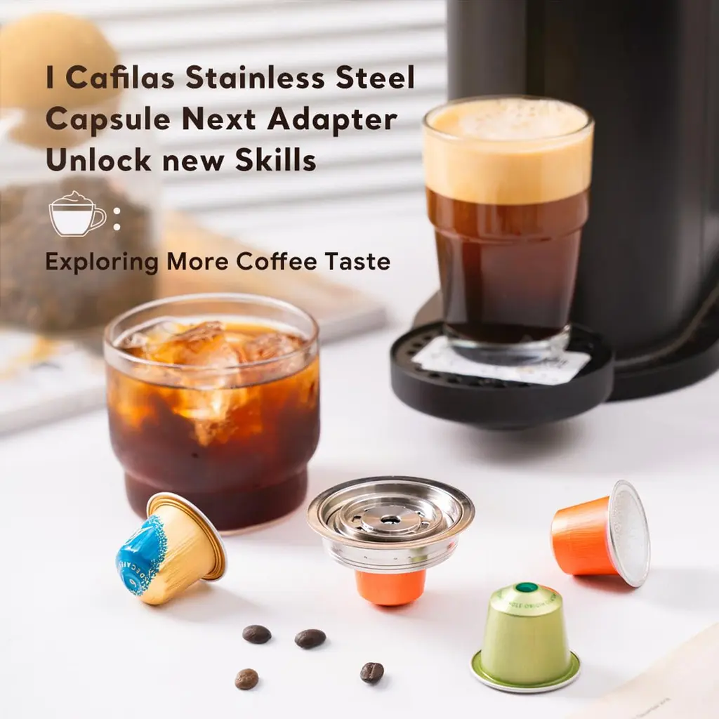 Адаптер капсул Nespresso для кофемашины Vertuo Next, Vertuo POP, VertuoLine, Vertuoline Plus, iCafilas - фото 6