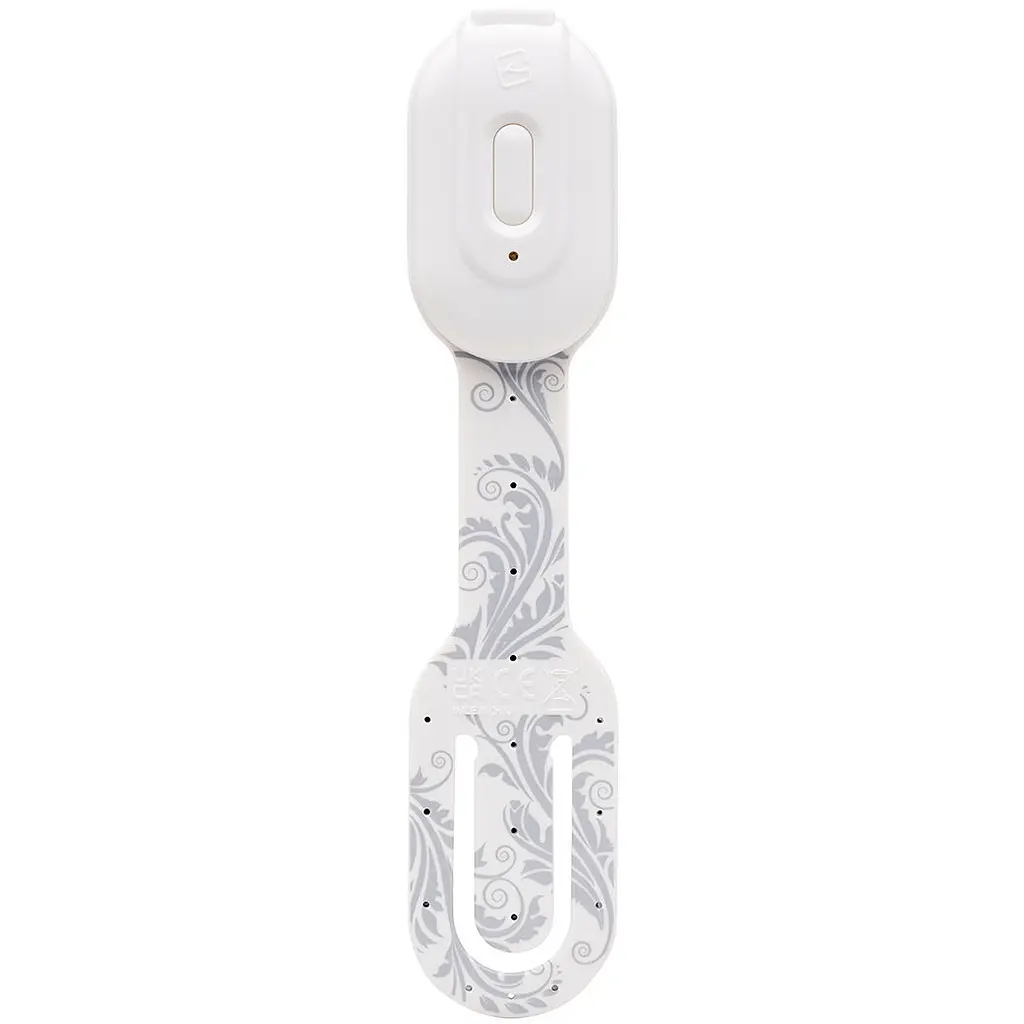 Закладка-ліхтарик Flexilight Rechargeable Класика Білі квіти, 14,7х3,6х1,3 см (FLRWF) - фото 2