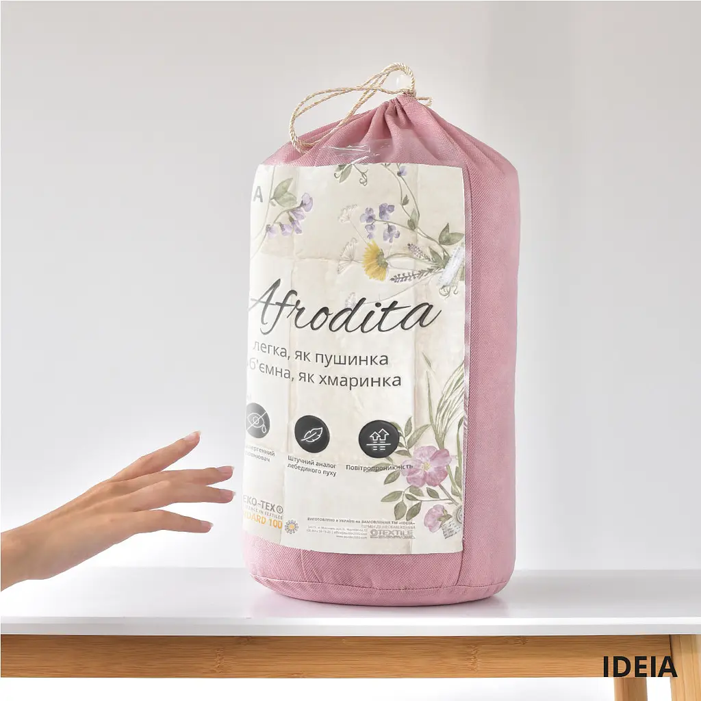 Одеяло IDEIA - Afrodita всесезонное 200*220 евро (370 гр/м2) - фото 5