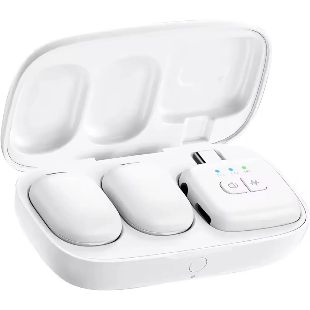 Мікрофонна радіосистема Ulanzi A30 USB-C/Lightning White [UV-A013GBW1] [132842] - фото 2