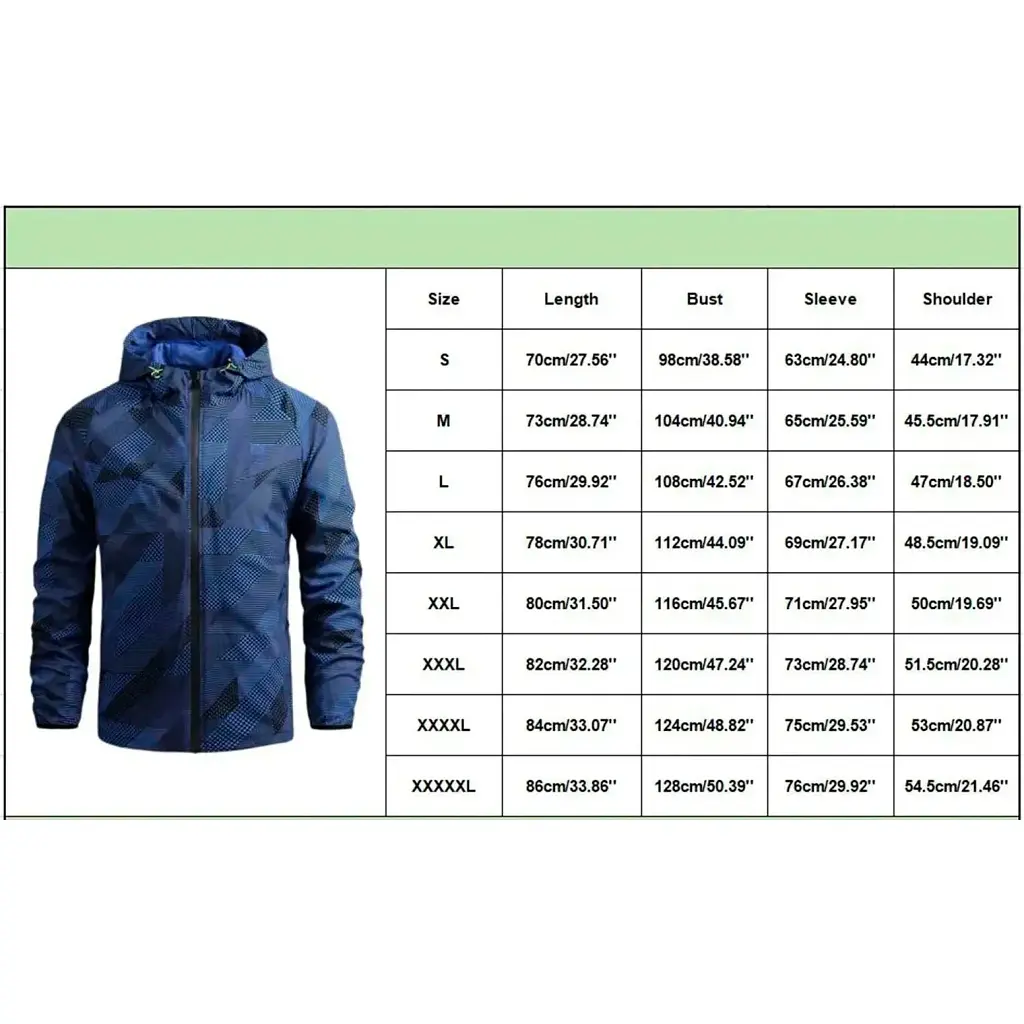 Термокуртка Xiaomi Waterproof Jacket Blue 5XL [129352] - фото 9