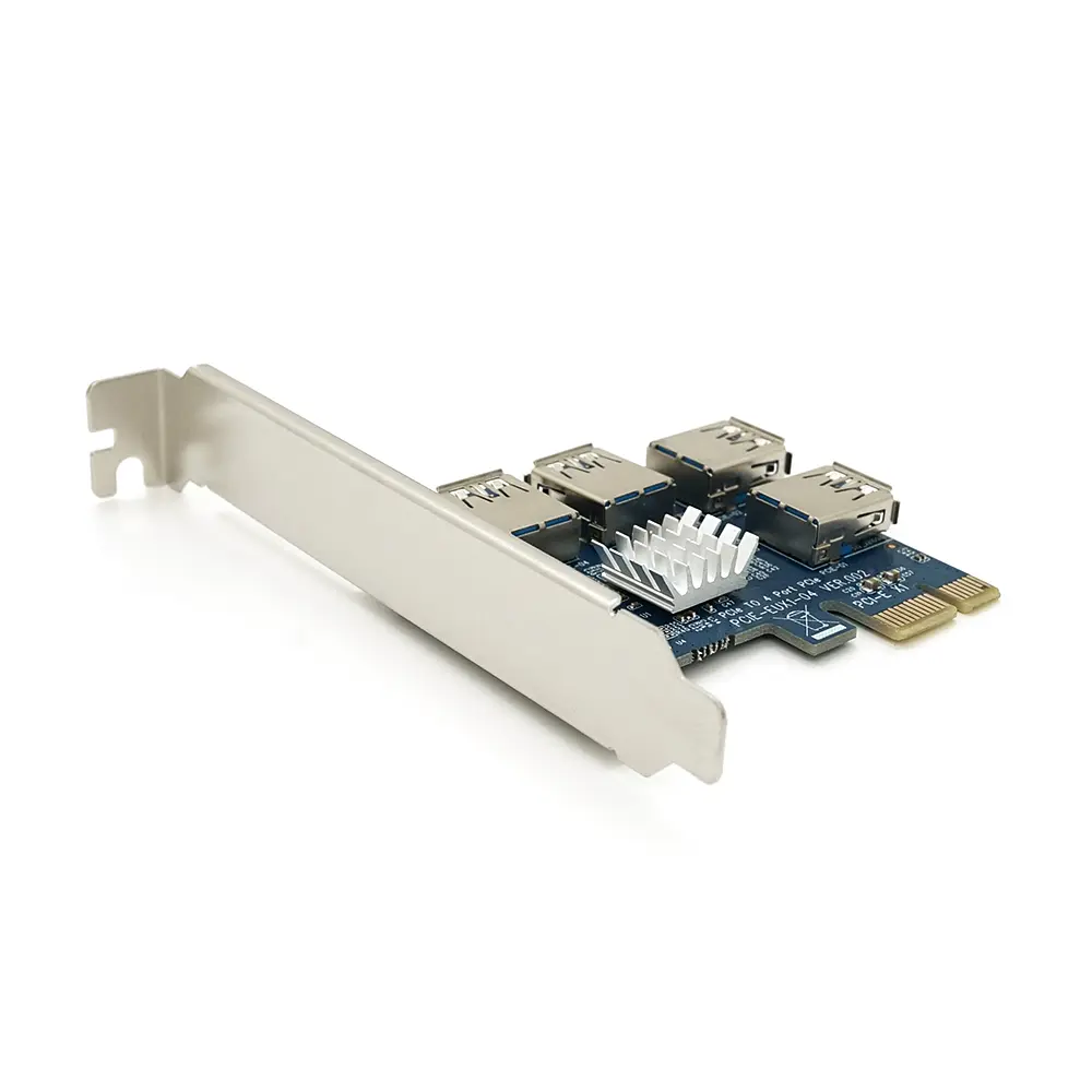Контроллер Voltronic PCI-E => USB 3.0, 4 порта, 5 Гбит/с, OEM - фото 3