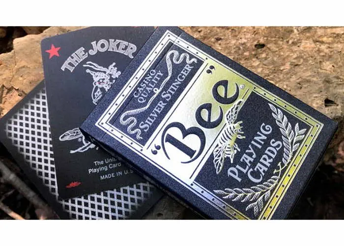 Карти гральні United States Playing Card Company Bee Silver Stinger (02533) - фото 2