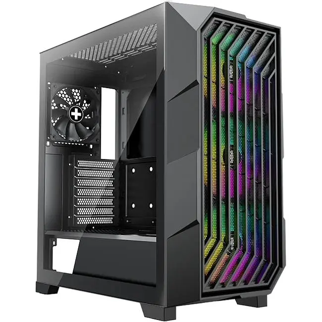 Корпус Xilence XILENT BREEZE II Performance A + X812.ARGB 2xUSB3.0, 3xARGB FAN 12 см, без БЖ ATX (XG181_X812.ARGB) - фото 5