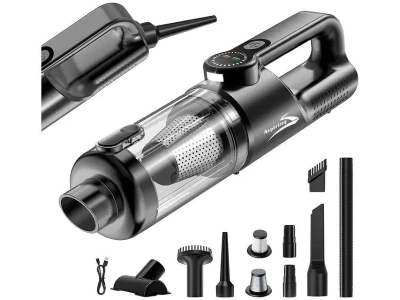 Автомобільний пилосос Aspiring Gale 4 Wireless and Cord 17000 Па (GL16P12K)