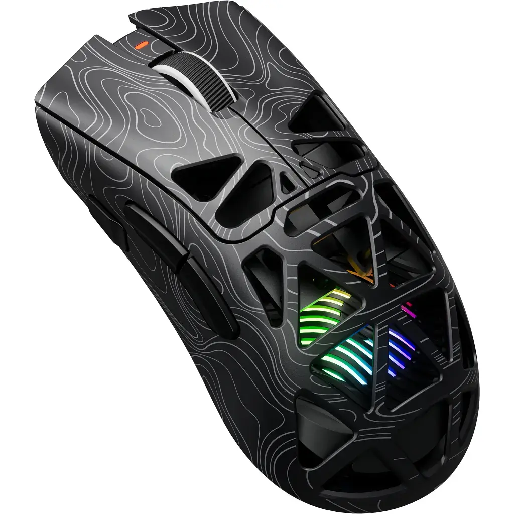 Мишка GamePro Genesis Hollow Wireless/Bluetooth/USB Black (GM870HB) - фото 3