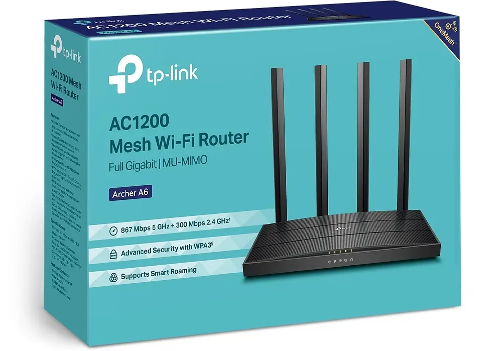 Маршрутизатор TP-LINK Archer A6 - фото 4