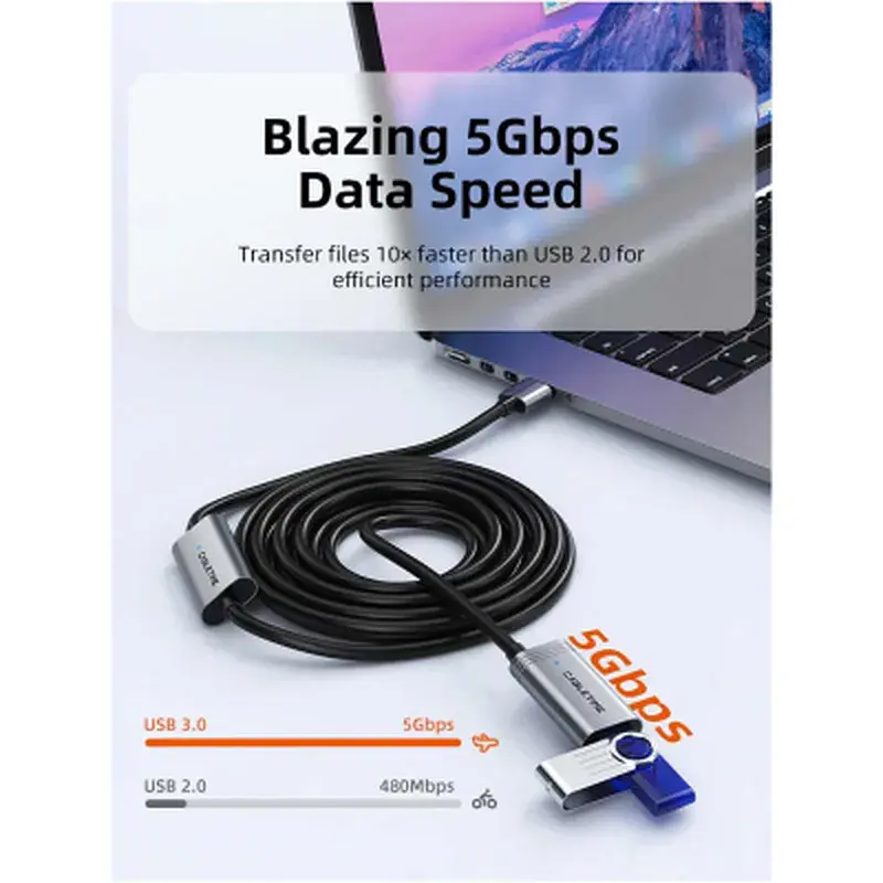 Дата кабель USB 3.0 AM/AF 15.0m active Cabletime (CA915187) - фото 2
