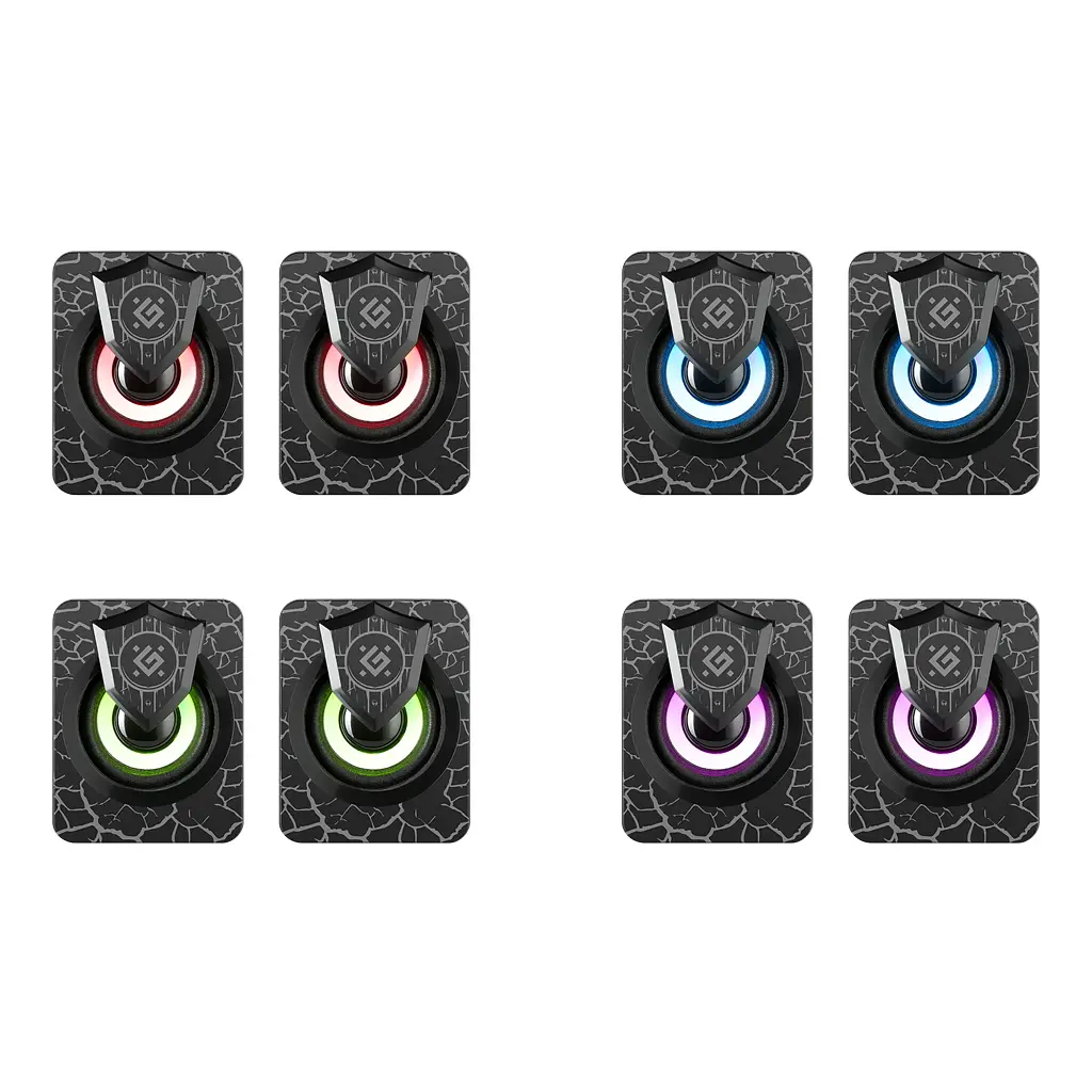 Акустична система Defender Onyx Led USB, чорна (65038) - фото 7