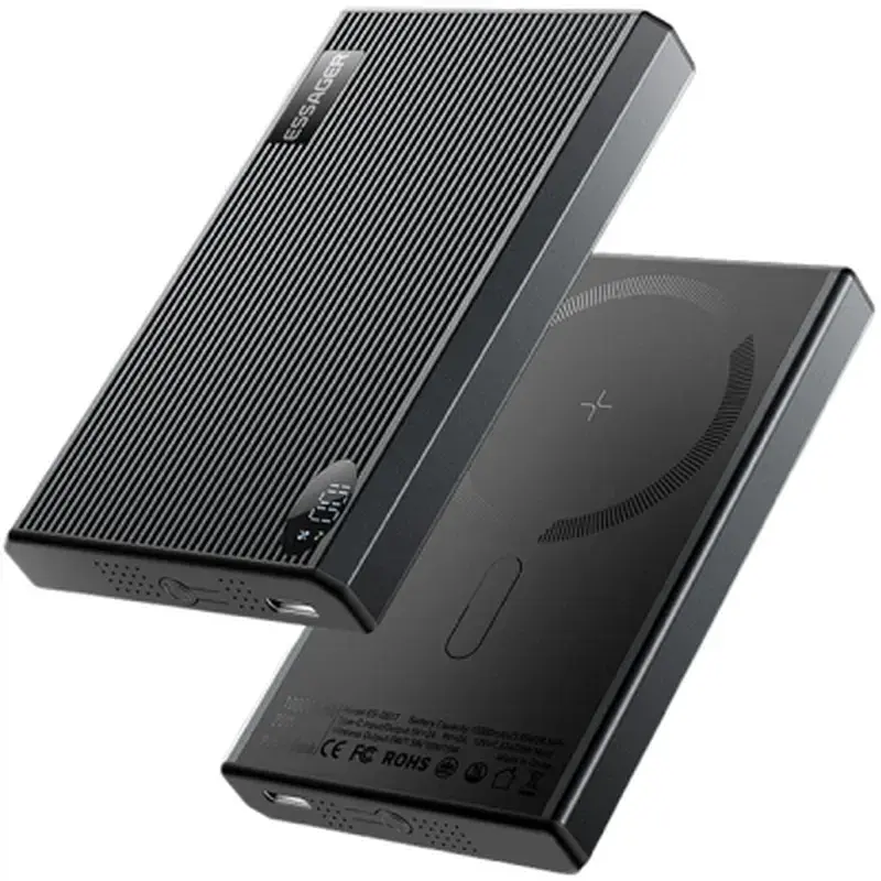 Батарея універсальна Essager 10000mAh Shining magnetic 20W PD QC/3.0 (EDY1W-SY0G-Z) - фото 3