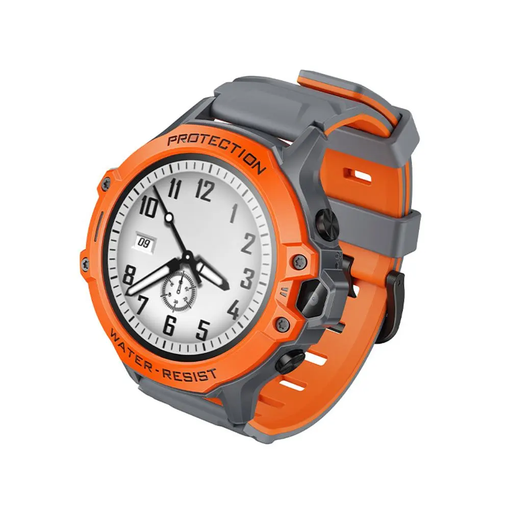 Дитячий смарт-годинник HOCO Y107 4G 32mm. 700 mAh. IP54. children phone watch orange - фото 3