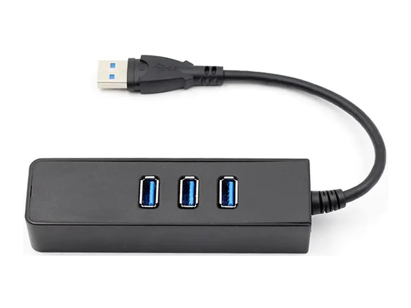 Мультипортовий адаптер Dynamode USB-C 3.1 RJ-45 + 3-Port (USB3.1-TYPEC-RJ45-HUB3) - фото 4