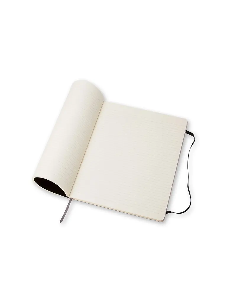 Записник Moleskine Classic великий, Лінійка Чорний М’який (QP621) - фото 4