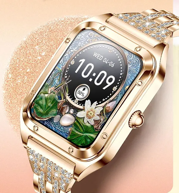 Годинник Smart Flower New Gold, 2 ремінця - фото 3