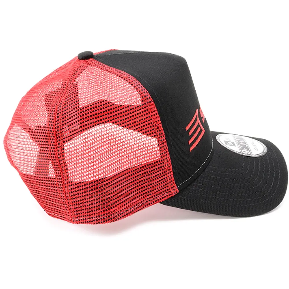 Кепка Savage Trucker hat W/RED Savage logo Красный/черный - фото 3