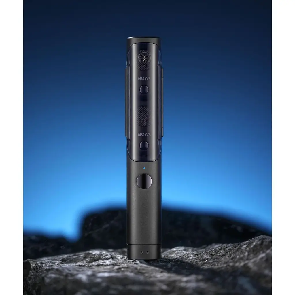 Мікрофонна радіосистема Boya Magic 02 USB-C/Lightning with 2 TX + 2 RX + 1 TRS Black [168864] - фото 11