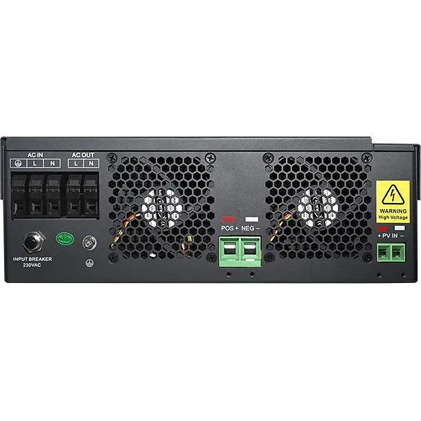 Гібридний сонячний інвертор Qoltec Hybrid 10KVA 5.5kW 100A 48V MPPT Sinus (53887) [111183] - фото 4