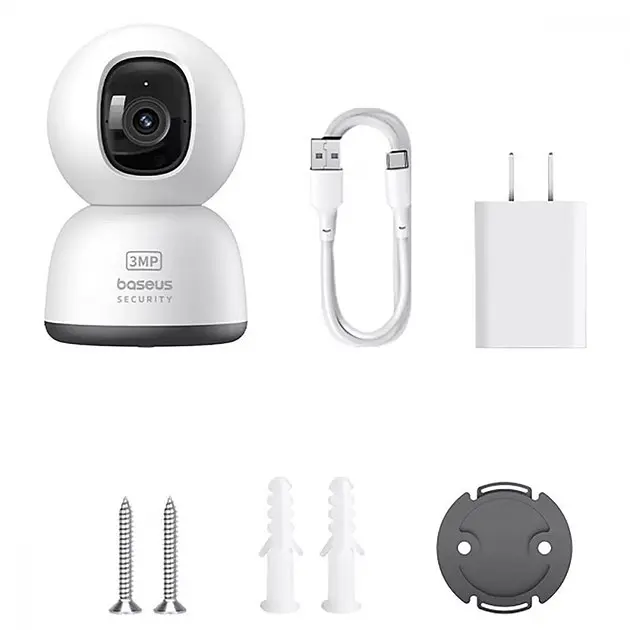 Камера відеоспостереження Baseus Security P1 Lite Indoor 2K (S0TV002132) - фото 2