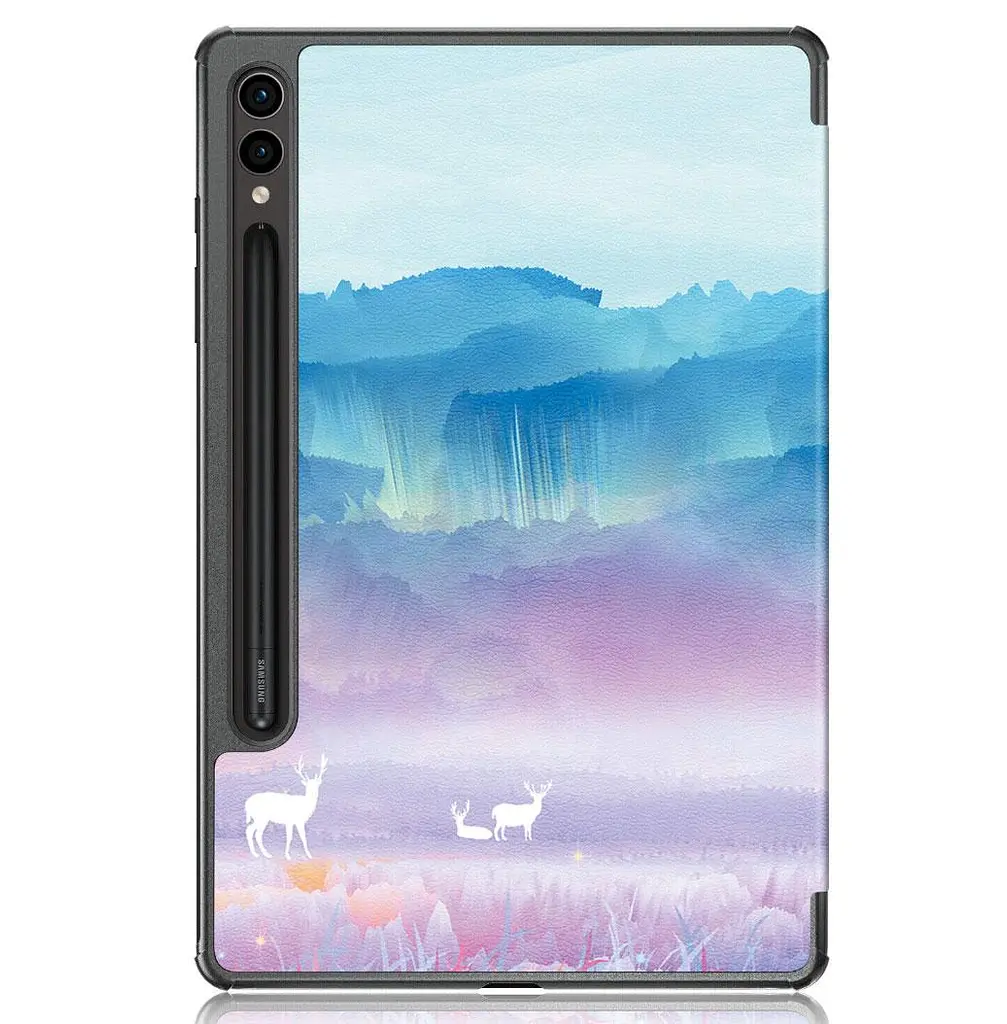 Чехол Primolux Slim для планшета Samsung Galaxy Tab S9 Plus (SM-X810 / SM-X816) 12.4" Deer - фото 2
