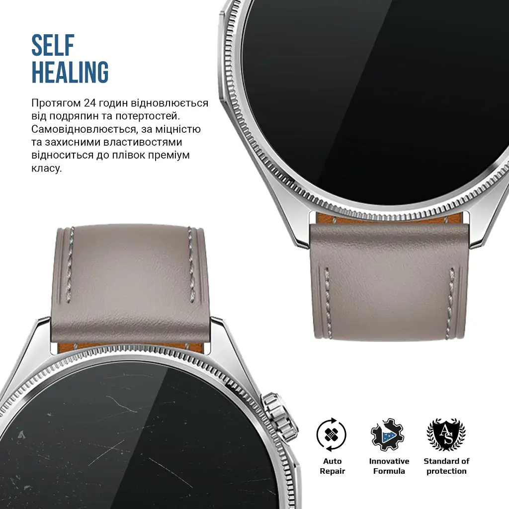 Плівка захисна Armorstandart Matte hydrogel Huawei Watch GT 7 46mm 6 pcs (ARM94035) - фото 3