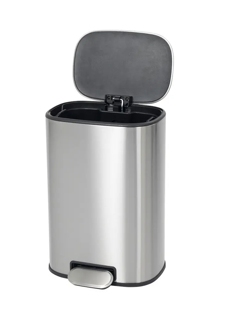 Відро для сміття з плавним закриттям овальне Mixxus Premium Diverse-TC0112 SS Color 12л нержавіюча сталь MI7079, Нержавіюча сталь - фото 9