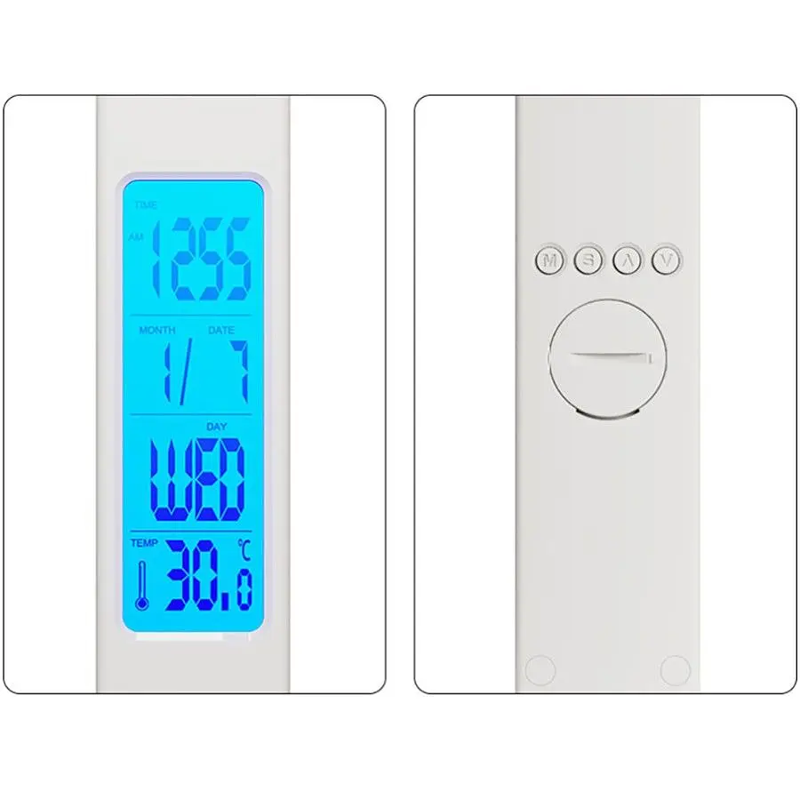 LED лампа настільна Media-Tech LEDITOU MT222, 4W 6500K, 15W QI з вбудованим WRL, біла (MT222) - фото 3