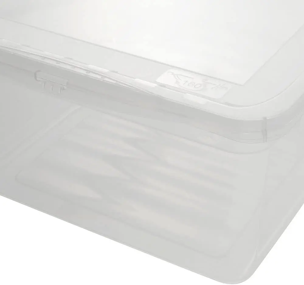 Ящик для зберігання Keeeper Basixx з кришкою 11 л прозорий (579) - фото 3